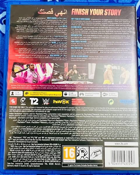 WWE 2K24 PS5 PlayStation 5 New Game 2