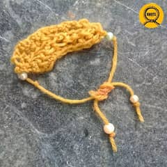 crocheted beautiful bracelet