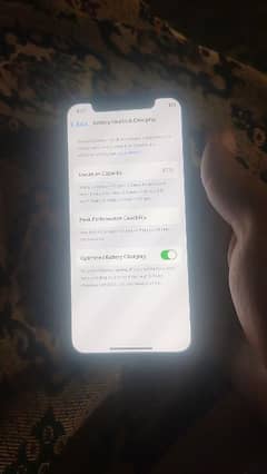 iphone Xs non pta 64 Gb 87 battery health panel change