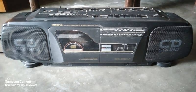 Cassette, CD player, Radio, CD Output 1