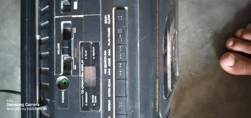 Cassette, CD player, Radio, CD Output 2