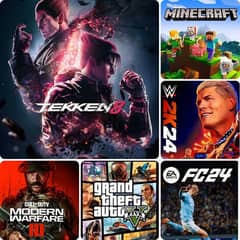 XBOX ONE AND SERIES X/S Games Available