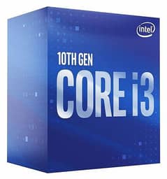 Intel Core i3 10100f 4 cores 8 threads (10th Generation Intel CPU)