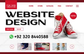 Website Design | Web Development | Ecommerce Online Store | WordPress