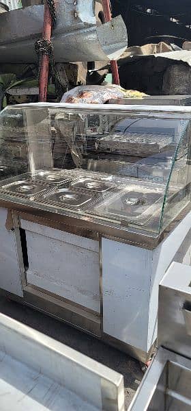 Bain marie / counter / salan counter 0