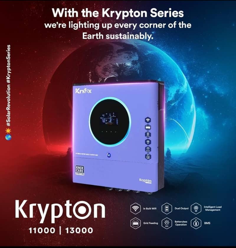 knox Hybrid Ongrid Inverter 4kw, 6kw, 8kw, 10kw, ip21, ip65 10