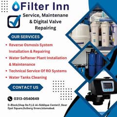 Domestic Ro system water softener plants