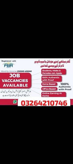online jobs available for male and female