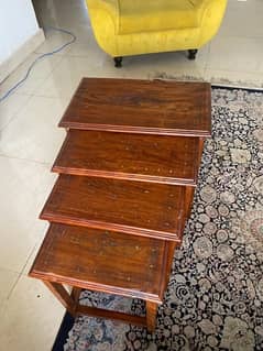 4 Piece tea tables