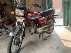 Honda CD-70 in good condition for sale