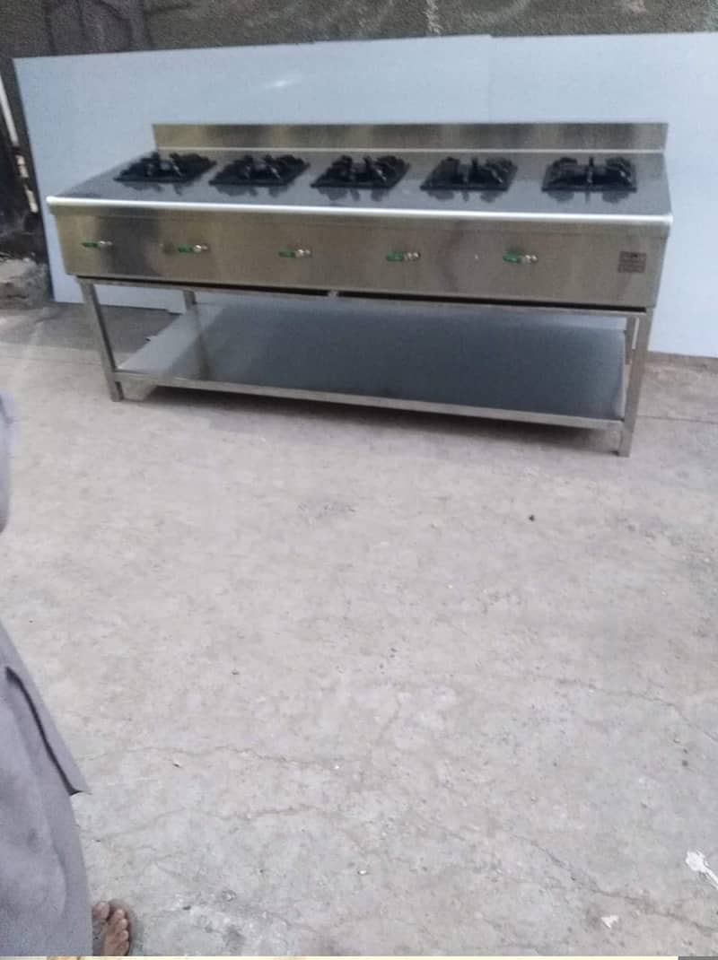 salad bar, salad bar counter without Cooling All Fryers available 10