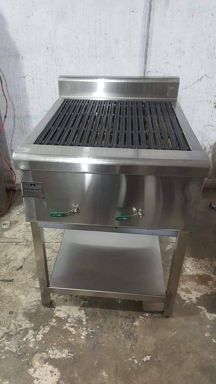 salad bar, salad bar counter without Cooling All Fryers available 12