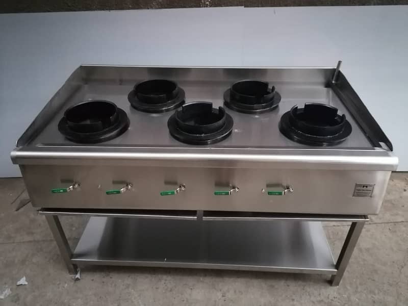 salad bar, salad bar counter without Cooling All Fryers available 15