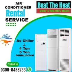 Ac Rent on Lahore,Ac Chiller,Cabinet Ac,Rental Service