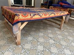 04 wooden benches