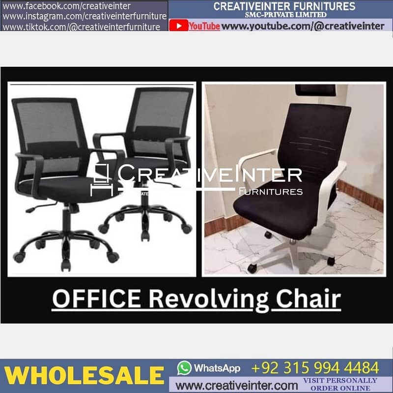 Office Table Conference Executive Chair Table Reception Workstation 2