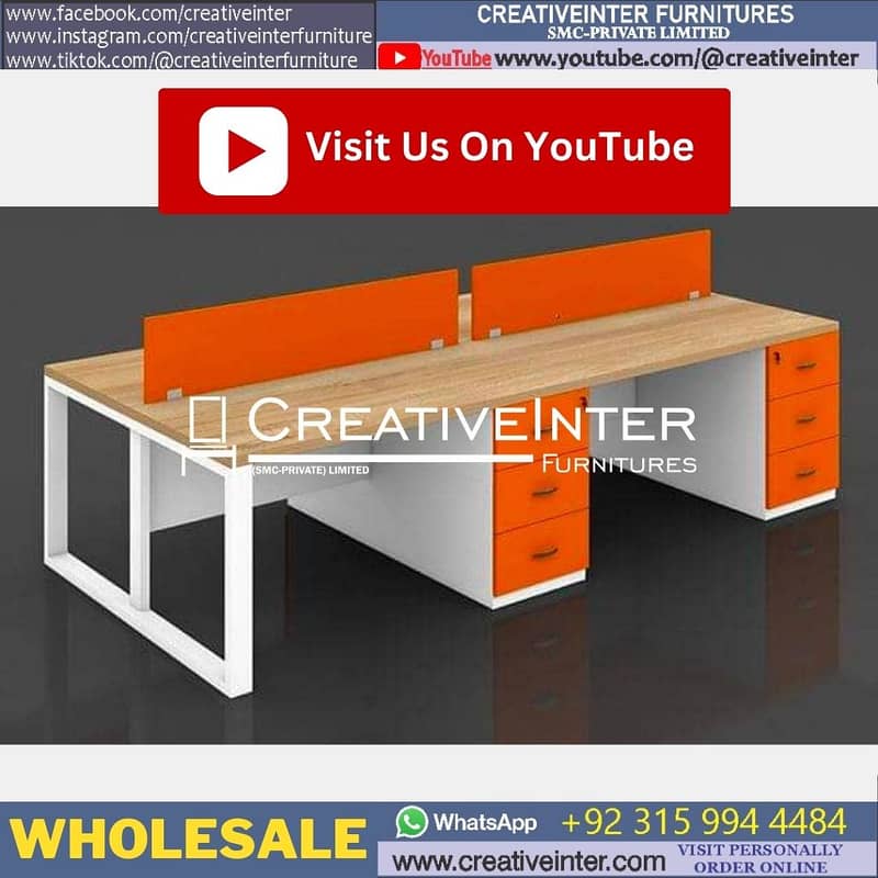 Office Table Conference Executive Chair Table Reception Workstation 4