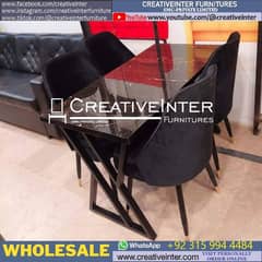 4 seater Dining Table 6,7,8. . chairs wooden center table Coffee Set