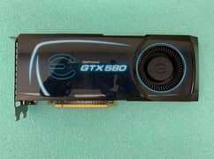 Nvidia Geforce GTX 580 1.5 Gb graphic card 382 bit. 0