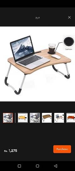 Folding Table for laptop and study for multipurpose use