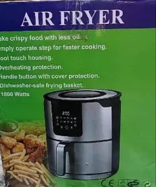 National Non-Stick Airfryer New 3