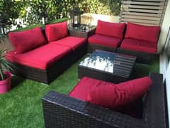 L shaped Outdoor sofa