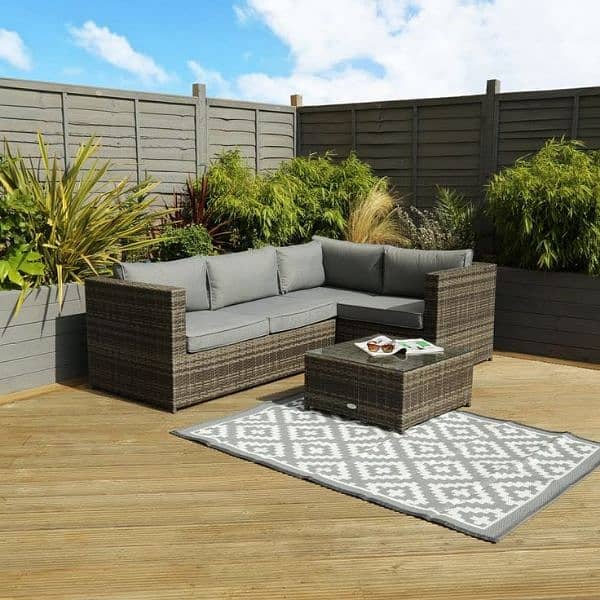 L shaped Outdoor sofa 3