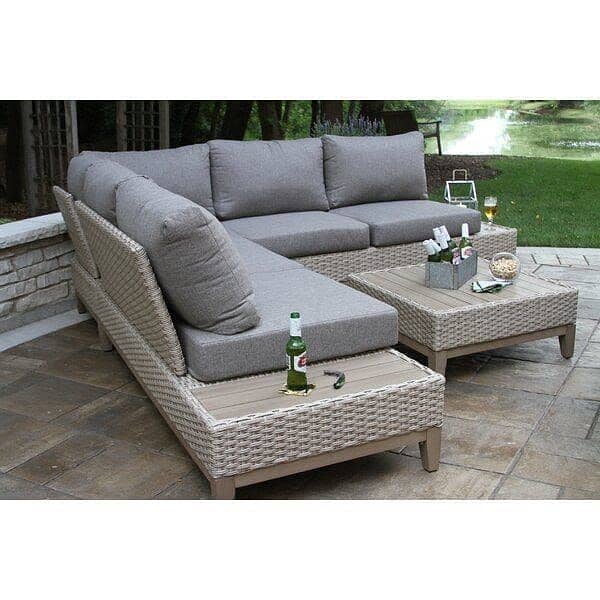 L shaped Outdoor sofa 5