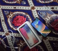 iphone x 256 pta official with box