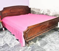 PURE WOOD BED FOR SALE :