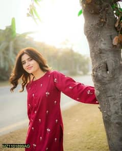 Contact On WhatsApp 03177102102 2pcs women's stitched  Arabic lawn