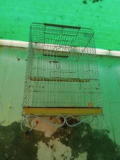 cage and parrot stand for sale