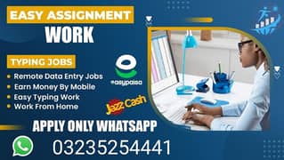 Assignment Writing Work Part Time/Full Time Daily Payment's