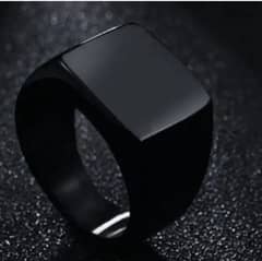 Black Titanium Ring