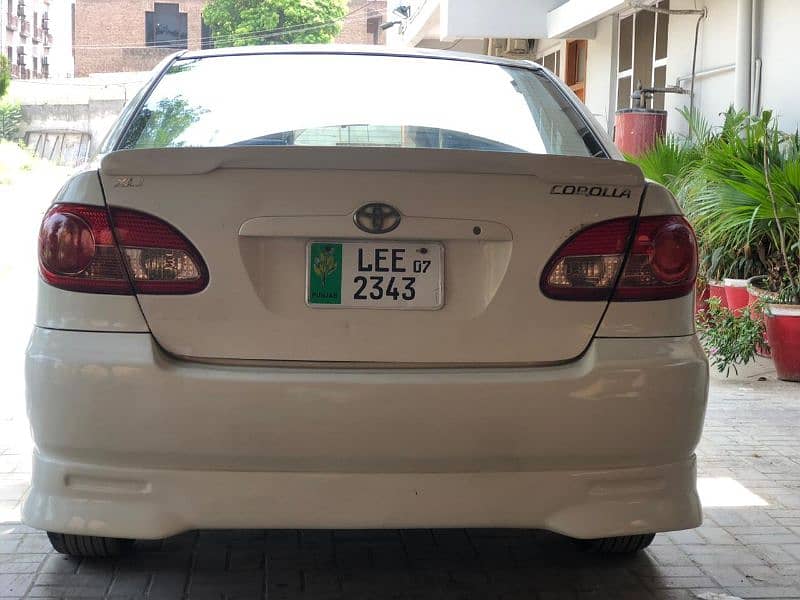 TOYOTA COROLLA XLI MODEL 2007 1