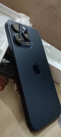 Iphone 15 pro max 256gb blue titanium Non pta