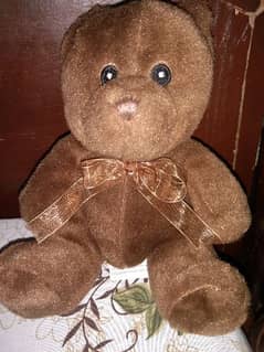 Brown small teddy bear (stuff toy)