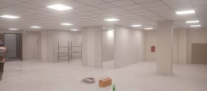 pop ceiling/cemet board /Partition gypsum board & ceiling