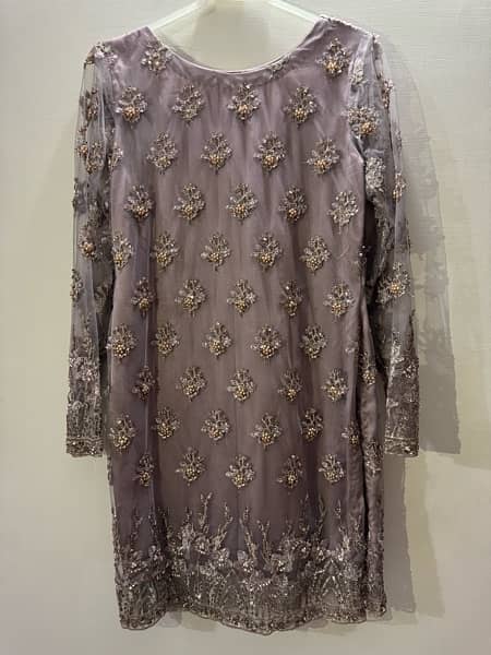 Heavily Embellished Formal Shirt & Sharara 7