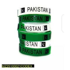 pack of 5 Pakistan hand bands for 14 august