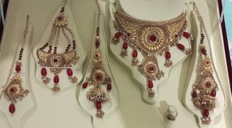 Gold Plated Silver Jewellery Set - Necklace & Earrings, 925 Sterling,