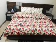 king size bed set/dressing/wooden bed set/cupboard/bedroom furniture