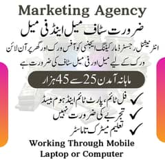 We are Hiring For the Marketing Agency (Both Male And Female