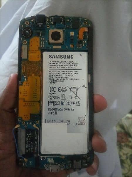 Samsung s6 edge complete board with batry 1