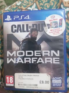 call of duty modern warfare ps4