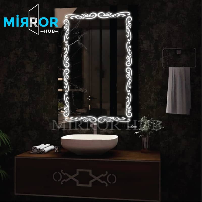 Led Mirror-Illuminated Make Up Mirror-Restroom Mirror-Vanity Mirror 7