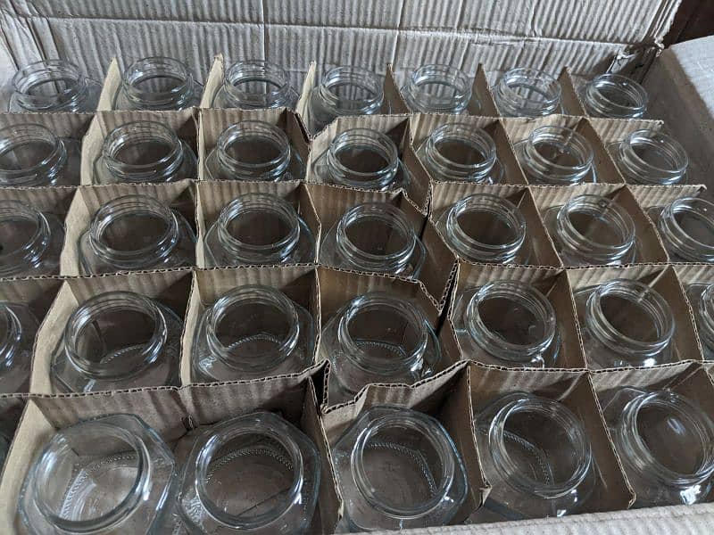 Glass Bottles,Glass Jars,Square glass jar,protein jar,Round glass jar 18