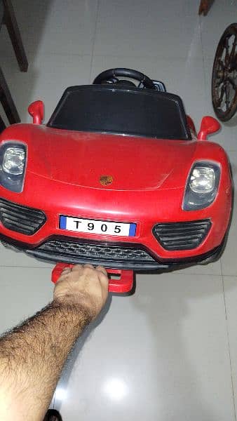 12V Children’s dual mode Battery Operated Car. Porsche 911 Coupe style 1