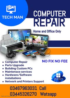 TECH MAN  PC REPAIR SERVICES