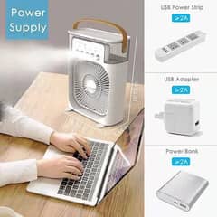 Portable Humidifier Air Conditioner Fan Household Hydrocooling Water